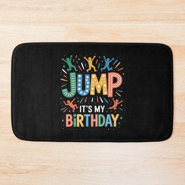Item preview, Let's Jump It's My Birthday Trampoline Bday Matching Bounce designed and sold by nicomitchell.