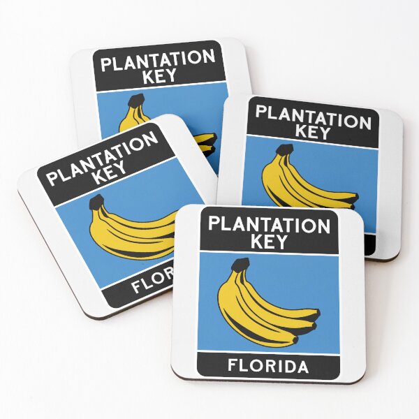 Item preview, Plantation Key Florida - Road Sign designed and sold by TheOldMittenIllustrated.