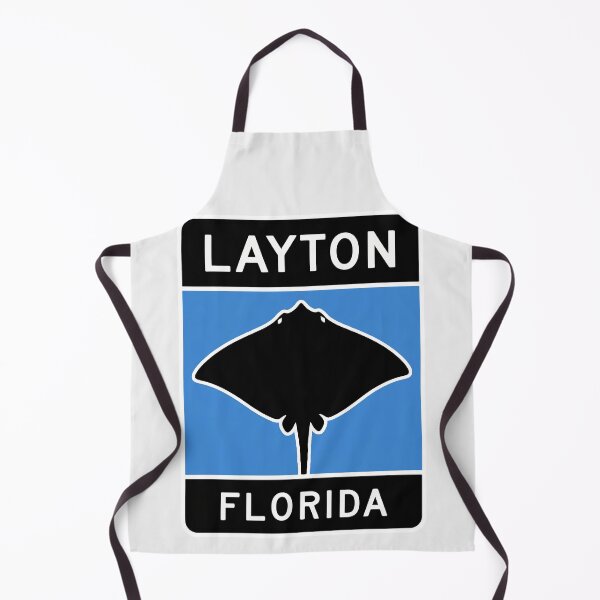 Item preview, Layton Florida - Road Sign designed and sold by TheOldMittenIllustrated.