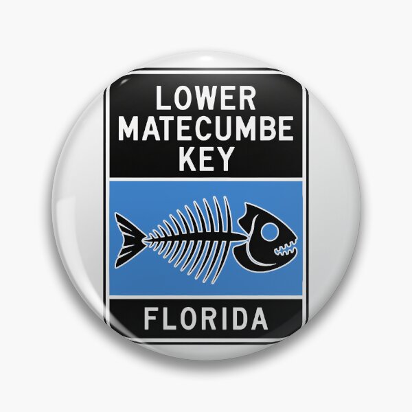 Item preview, Lower Matecumbe Key Florida - Road Sign designed and sold by TheOldMittenIllustrated.