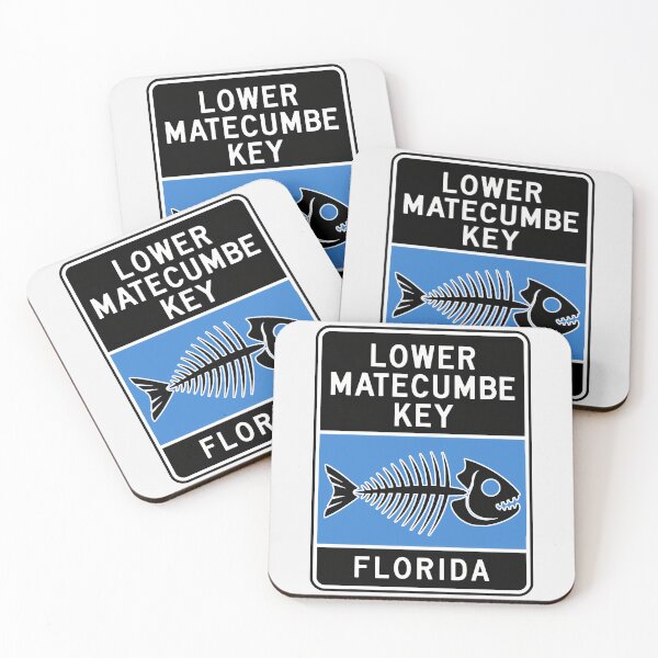 Item preview, Lower Matecumbe Key Florida - Road Sign designed and sold by TheOldMittenIllustrated.