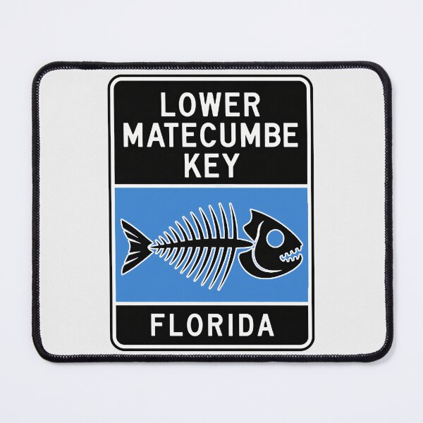 Item preview, Lower Matecumbe Key Florida - Road Sign designed and sold by TheOldMittenIllustrated.