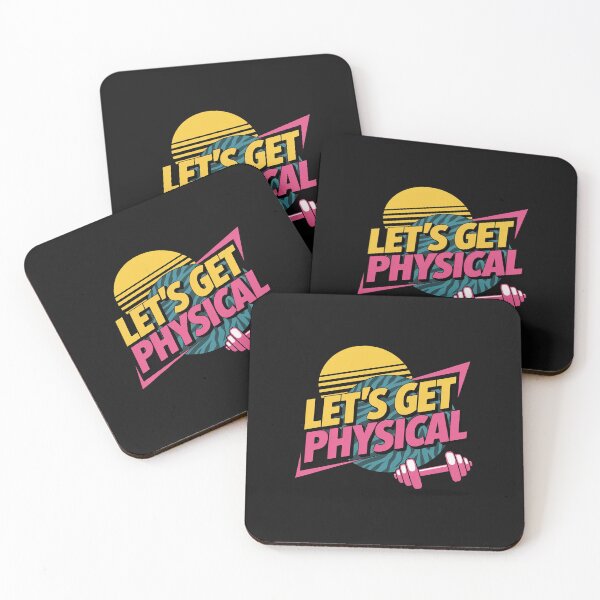 Item preview, Lets Get Physical - Gym Fitness 80's Workout designed and sold by nicomitchell.