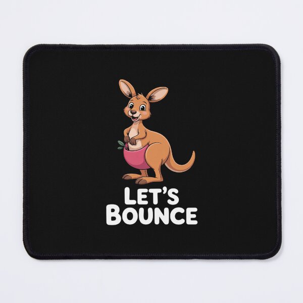 Item preview, Let's Bounce Cute Kangaroo For Kids and Adults designed and sold by nicomitchell.