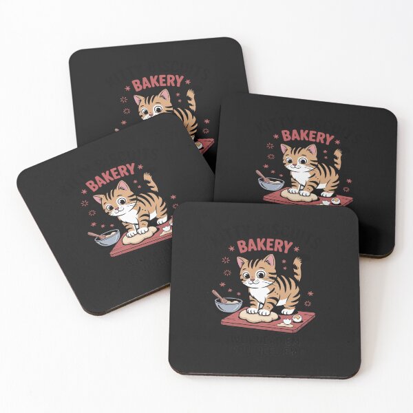 Item preview, Kitty Biscuits Bakery We Knead Em You Need Em Cat Baking for Men Women Kids designed and sold by nicomitchell.