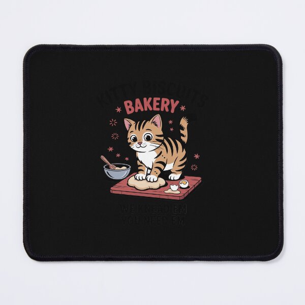 Item preview, Kitty Biscuits Bakery We Knead Em You Need Em Cat Baking for Men Women Kids designed and sold by nicomitchell.
