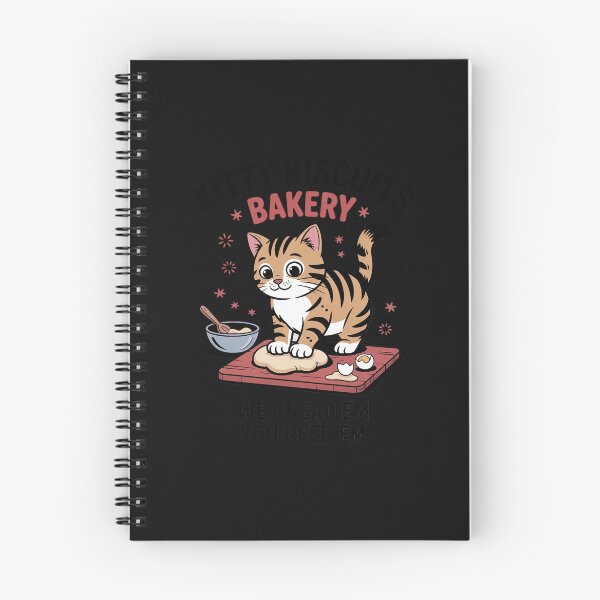 Item preview, Kitty Biscuits Bakery We Knead Em You Need Em Cat Baking for Men Women Kids designed and sold by nicomitchell.