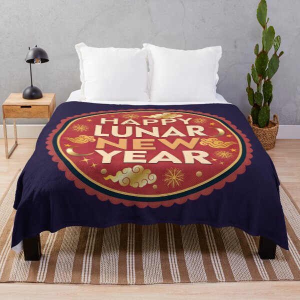Item preview, Vintage Lunar New Year Greeting Badge designed and sold by Angellacelin.