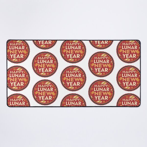Item preview, Vintage Lunar New Year Greeting Badge designed and sold by Angellacelin.