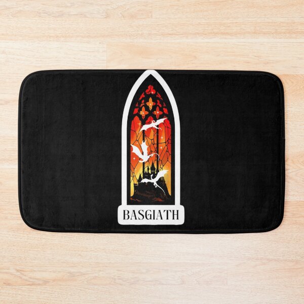 Item preview, Basgiath Stained Glass Window Design – Fourth Wing Inspired Dragon Academy Fan Art designed and sold by theliteraryedit.