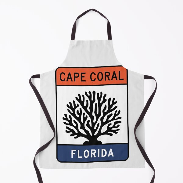 Item preview, Cape Coral Florida - Road Sign designed and sold by TheOldMittenIllustrated.