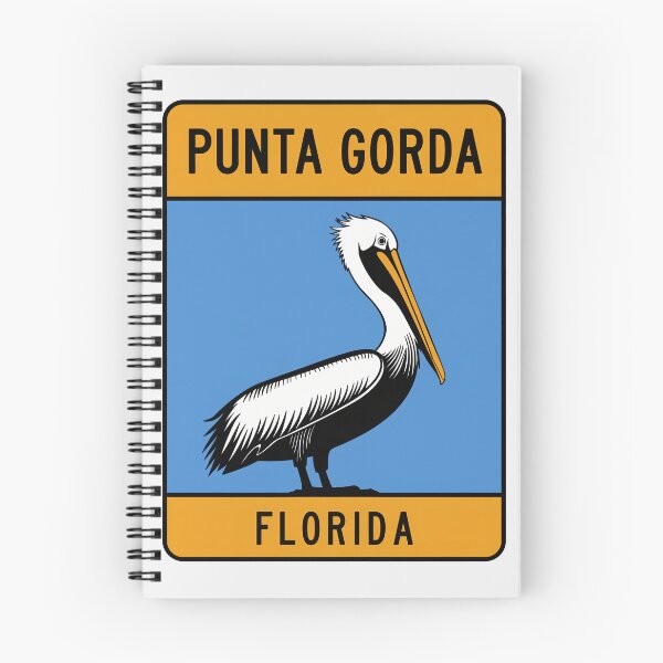 Item preview, Punta Gorda Florida - Road Sign designed and sold by TheOldMittenIllustrated.