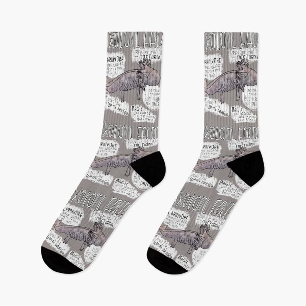 Item preview, Axolotl Facts designed and sold by badlydrawnbabe.