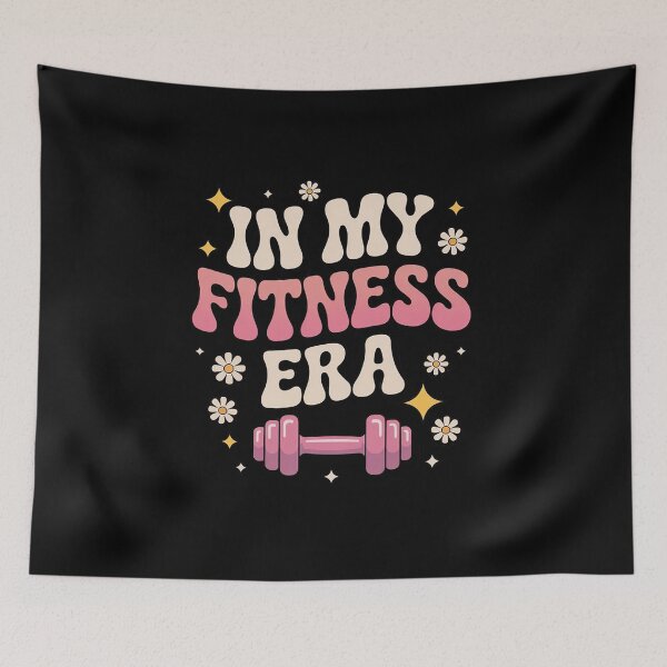 Item preview, In My Fitness Era Workout Sport Motivation Lifting Gym designed and sold by andreaswest.