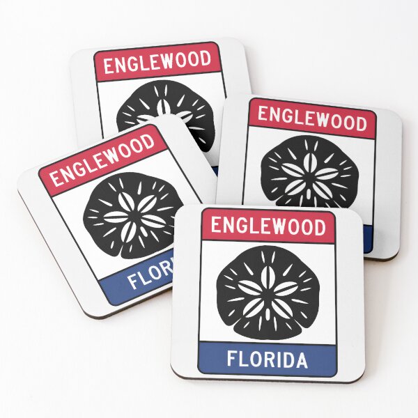 Item preview, Englewood Florida - Road Sign designed and sold by TheOldMittenIllustrated.