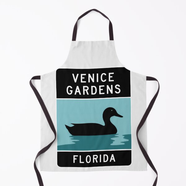 Item preview, Venice Gardens Florida - Road Sign designed and sold by TheOldMittenIllustrated.