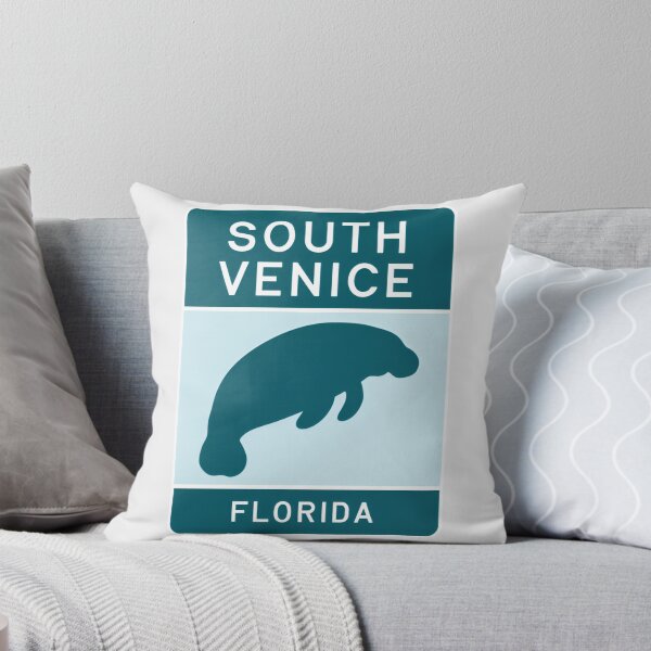Artikelvorschau, Süd-Venedig, Florida – Straßenschild entworfen und verkauft von TheOldMittenIllustrated.