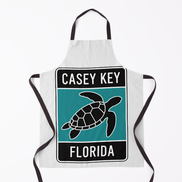 Item preview, Casey Key Florida - Road Sign designed and sold by TheOldMittenIllustrated.