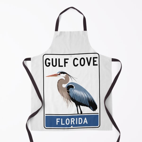 Item preview, Gulf Cove Florida - Road Sign designed and sold by TheOldMittenIllustrated.