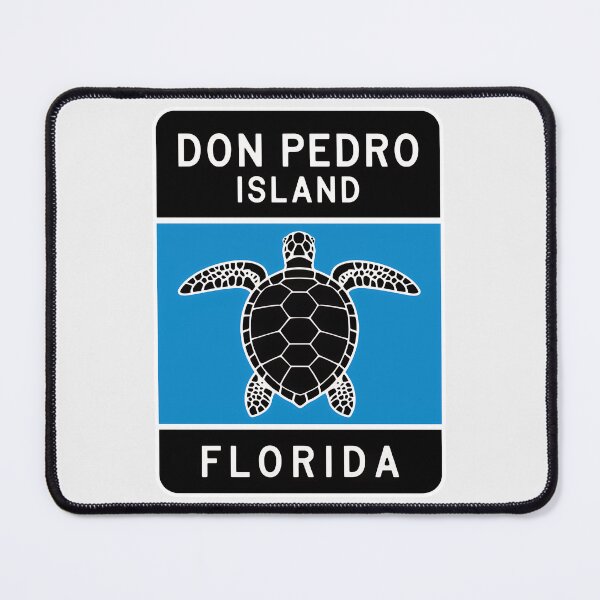 Item preview, Don Pedro Island Florida - Road Sign designed and sold by TheOldMittenIllustrated.