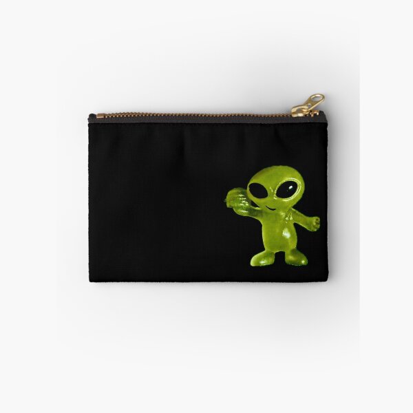 Item preview, Pea Green Alien with Hamburger by ElitebyElise designed and sold by ElitebyElise.