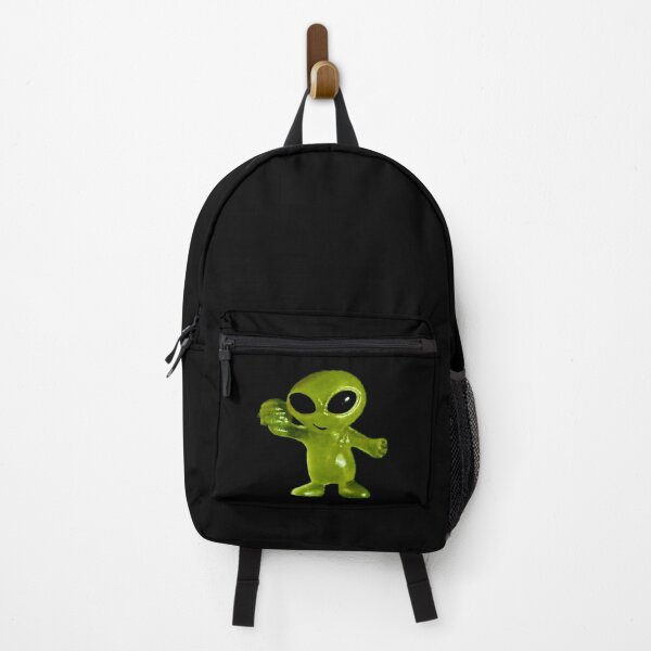 Item preview, Pea Green Alien with Hamburger by ElitebyElise designed and sold by ElitebyElise.