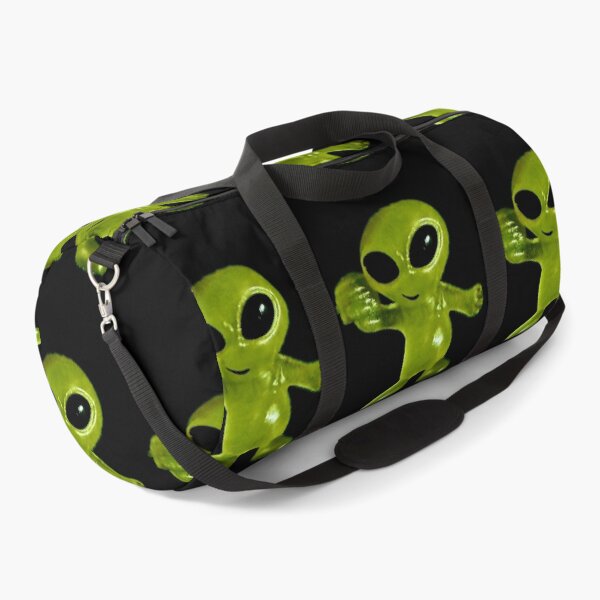 Item preview, Pea Green Alien with Hamburger by ElitebyElise designed and sold by ElitebyElise.