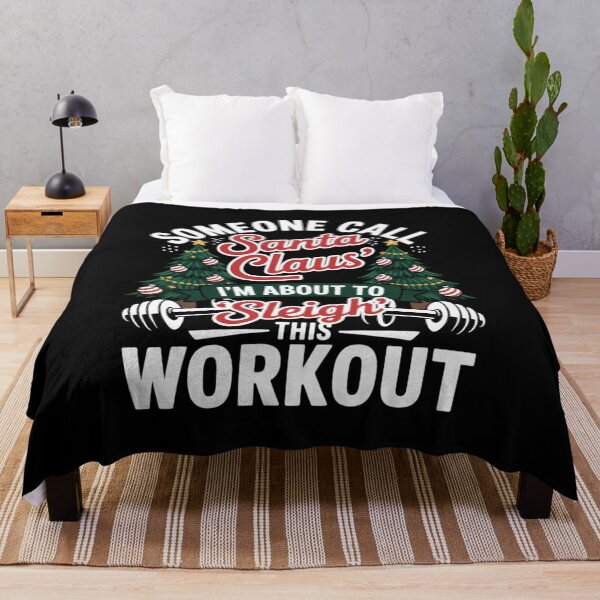 Item preview, I'm About To Sleigh This Workout Christmas Gym Barbell designed and sold by andreaswest.