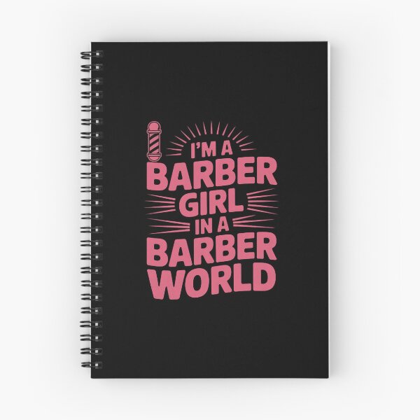 Item preview, I'm A Barber Girl In The Barber World Female Barber designed and sold by andreaswest.