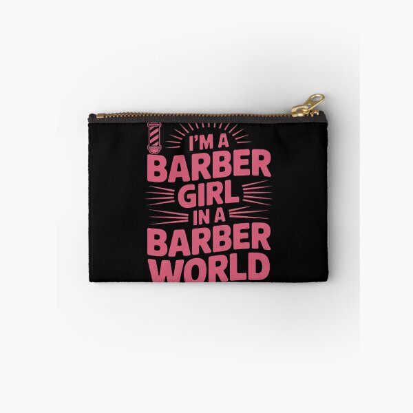 Item preview, I'm A Barber Girl In The Barber World Female Barber designed and sold by andreaswest.