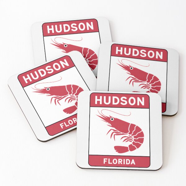 Item preview, Hudson Florida - Road Sign designed and sold by TheOldMittenIllustrated.