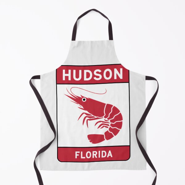 Item preview, Hudson Florida - Road Sign designed and sold by TheOldMittenIllustrated.