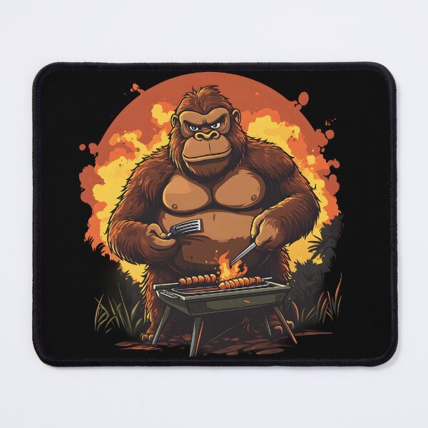 Item preview, Gorilla Barbecuing designed and sold by ClubVacay.