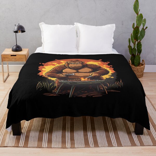 Item preview, Gorilla Barbecuing designed and sold by ClubVacay.