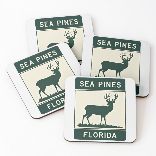 Item preview, Sea Pines Florida - Road Sign designed and sold by TheOldMittenIllustrated.