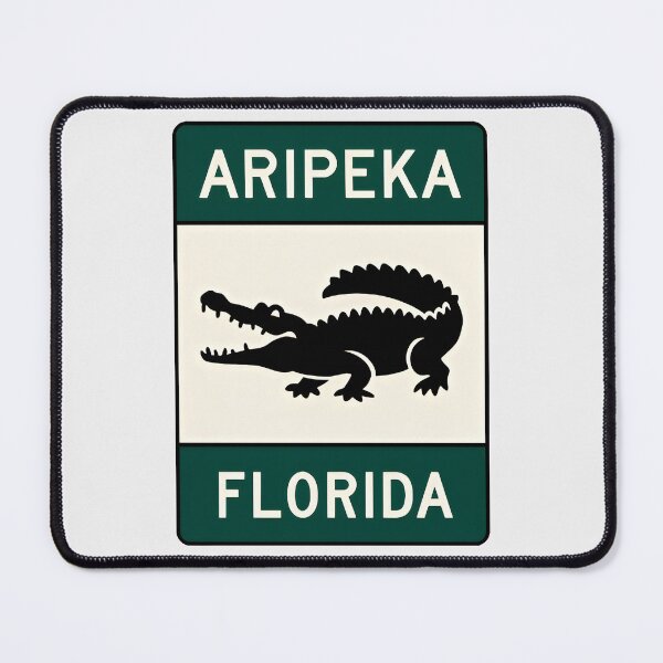 Item preview, Aripeka Florida - Road Sign designed and sold by TheOldMittenIllustrated.