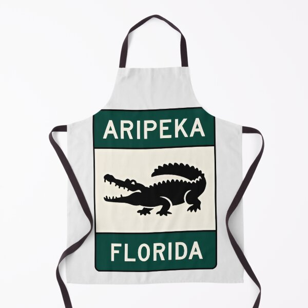 Item preview, Aripeka Florida - Road Sign designed and sold by TheOldMittenIllustrated.