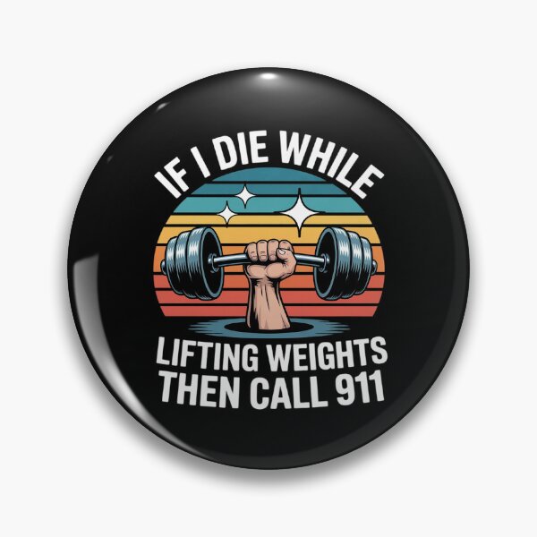 Item preview, If I Die While Lifting Weights - Workout & Gym Gift designed and sold by andreaswest.