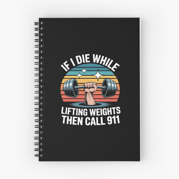 Item preview, If I Die While Lifting Weights - Workout & Gym Gift designed and sold by andreaswest.