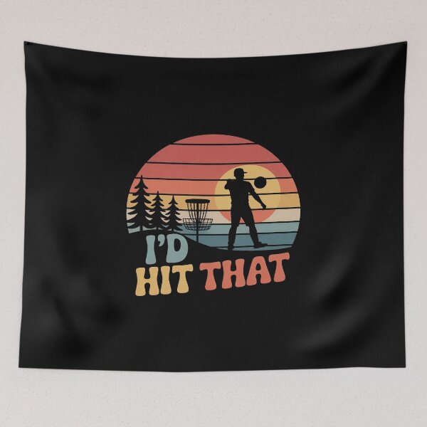Item preview, I'd Hit That Disc Golf Frisbee Men Dad Golfer designed and sold by andreaswest.