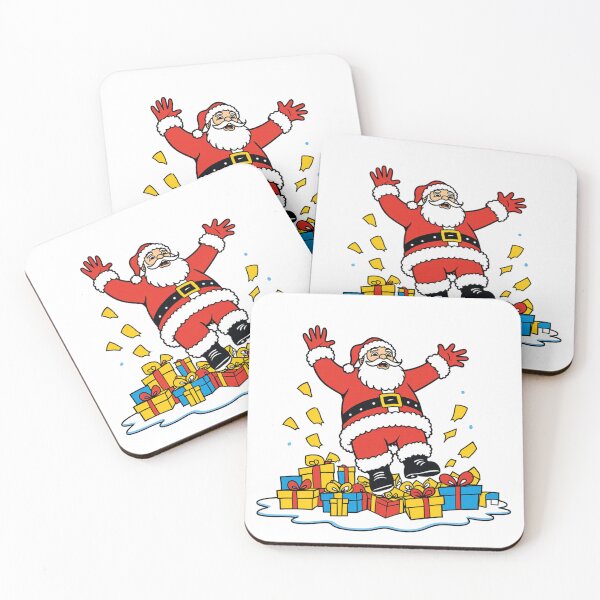 Item preview, Funny Santa Slipping on Ice designed and sold by CHMOULA.