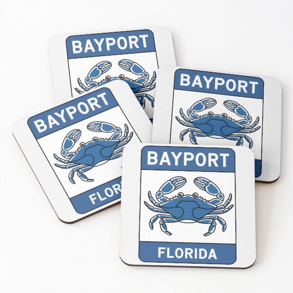 Item preview, Bayport Florida - Road Sign designed and sold by TheOldMittenIllustrated.