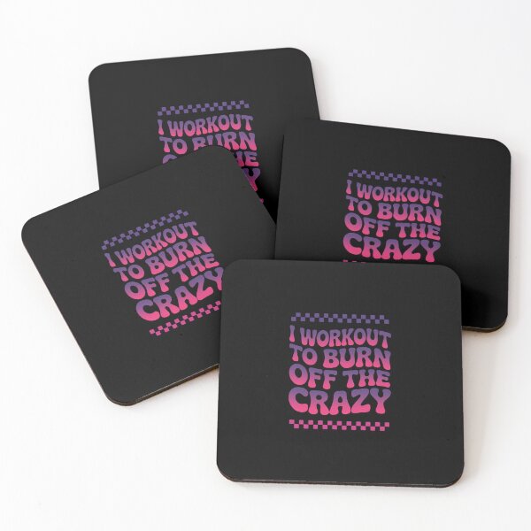Item preview, I Workout To Burn Off The Crazy Gym For Women designed and sold by andreaswest.