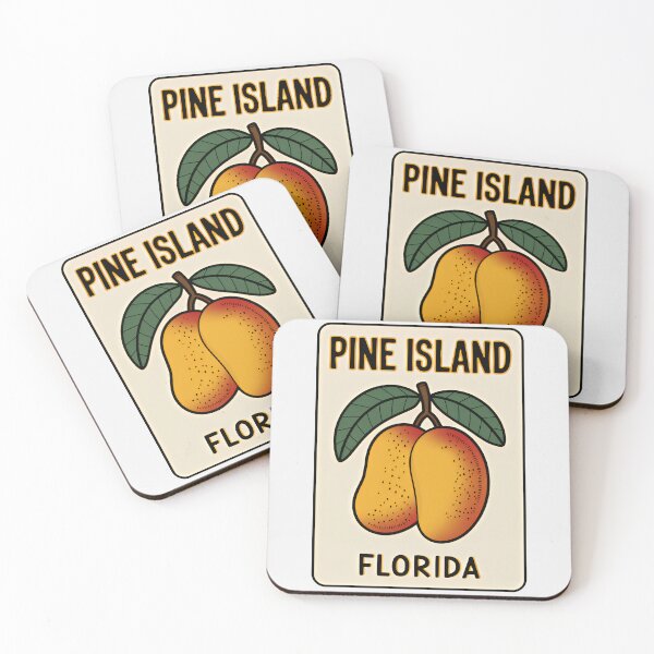 Item preview, Pine Island Florida - Road Sign designed and sold by TheOldMittenIllustrated.