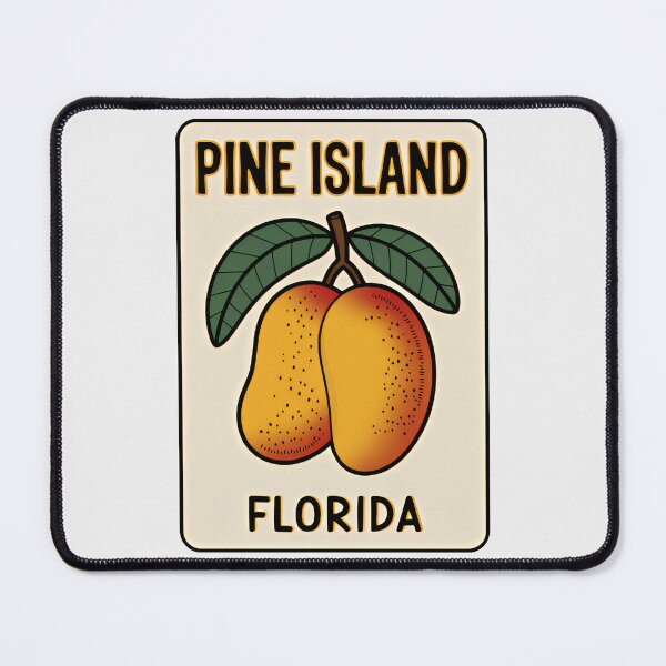 Item preview, Pine Island Florida - Road Sign designed and sold by TheOldMittenIllustrated.