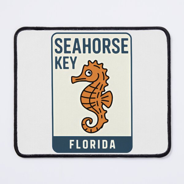 Item preview, Seahorse Key Florida - Road Sign designed and sold by TheOldMittenIllustrated.