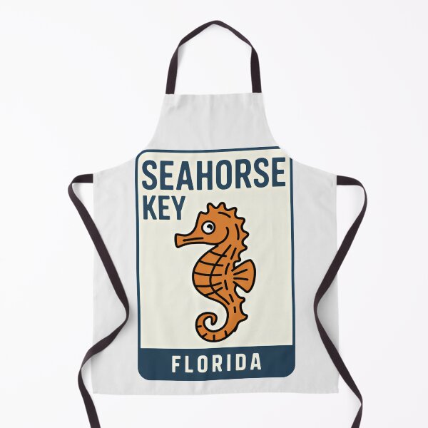 Item preview, Seahorse Key Florida - Road Sign designed and sold by TheOldMittenIllustrated.