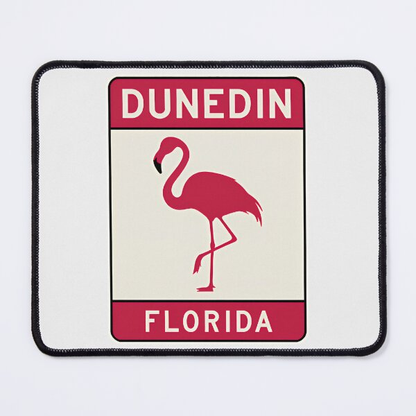 Item preview, Dunedin Florida - Road Sign designed and sold by TheOldMittenIllustrated.