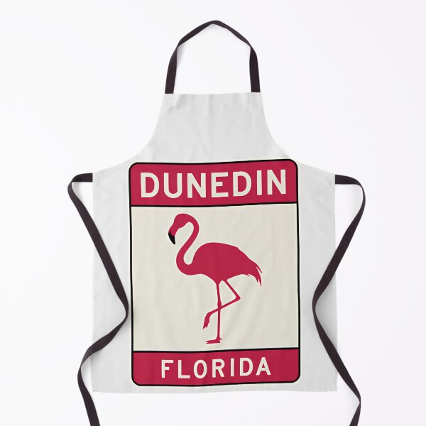 Item preview, Dunedin Florida - Road Sign designed and sold by TheOldMittenIllustrated.