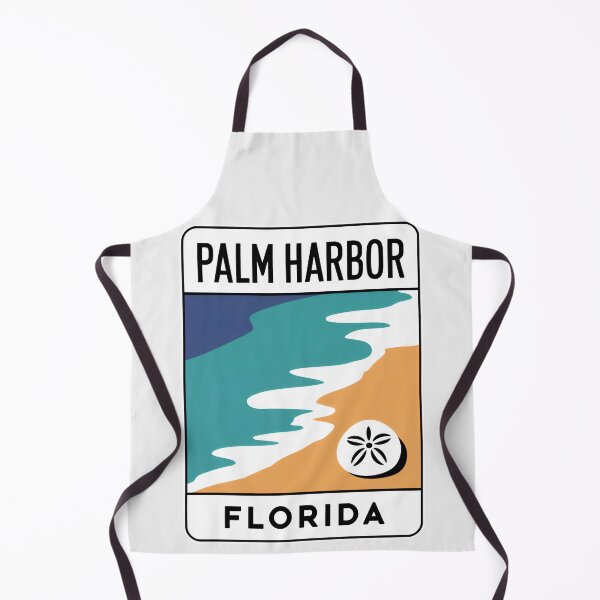 Item preview, Palm Harbor Florida - Road Sign designed and sold by TheOldMittenIllustrated.